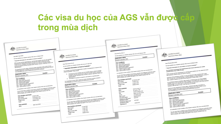 Visa du học Úc vẫn được cấp điều đặn trong mùa dịch Covid 19