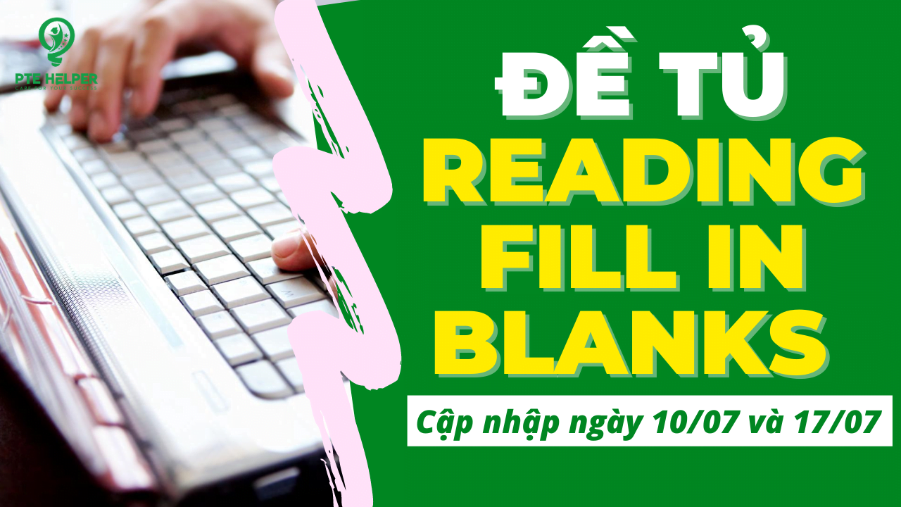 Reading Fill In Blanks đề tủ