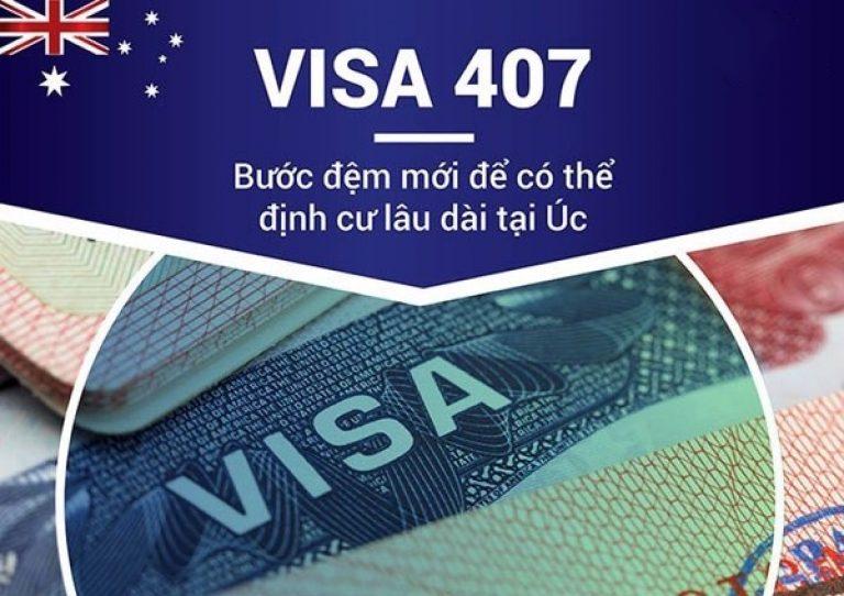 Muốn xin visa 407 Úc phải đăng ký 1 trong 3 chương trình đào tạo