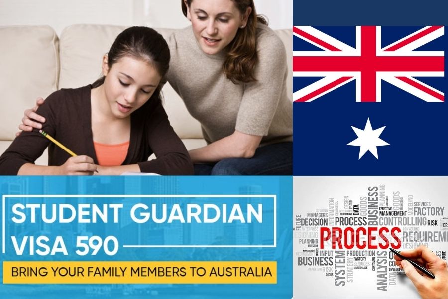 Quy trình xin visa 590 Úc cho người giám hộ