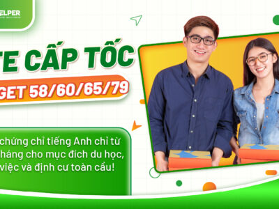 HỌC PTE CẤP TỐC GIÚP ĐẠT ĐIỂM PTE 58/60/65/79 NHANH CHÓNG NHẤT