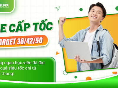 LUYỆN THI PTE CẤP TỐC 36/42/50